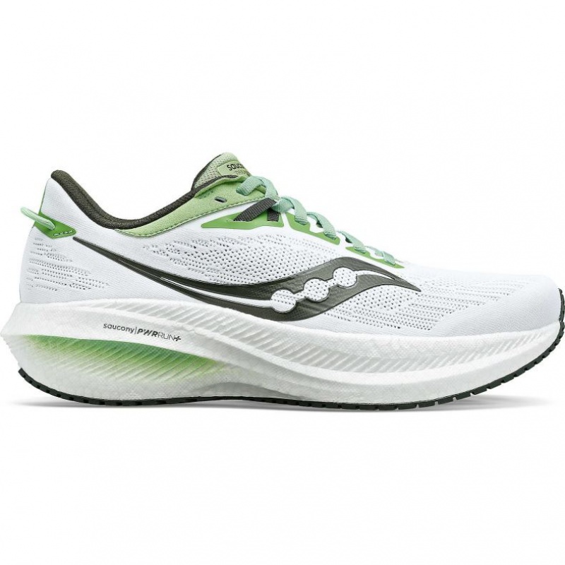 Saucony Triumph 21 Laufschuhe Herren Weiß | SCHWEIZ GSFBY