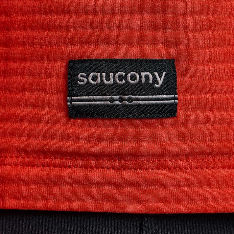 Saucony Triumph 3D Crew Sweatshirt Herren Orange | SCHWEIZ NMOXY