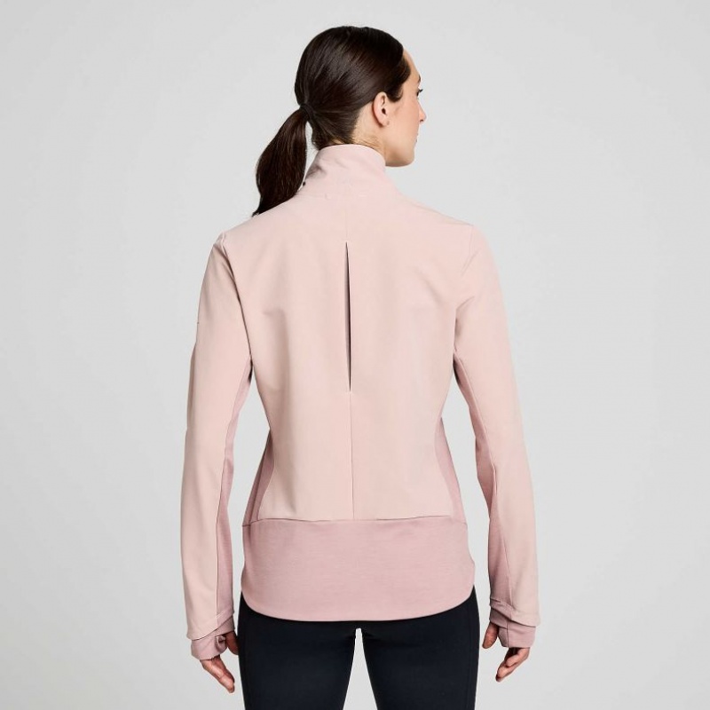 Saucony Triumph Jacke Damen Rosa | SCHWEIZ INTPW