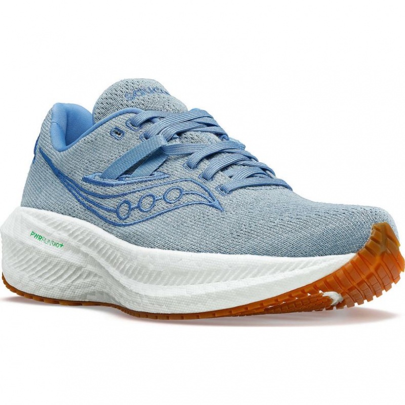 Saucony Triumph RFG Laufschuhe Damen Blau | SCHWEIZ FSKNL