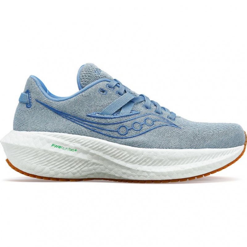 Saucony Triumph RFG Laufschuhe Damen Blau | SCHWEIZ FSKNL