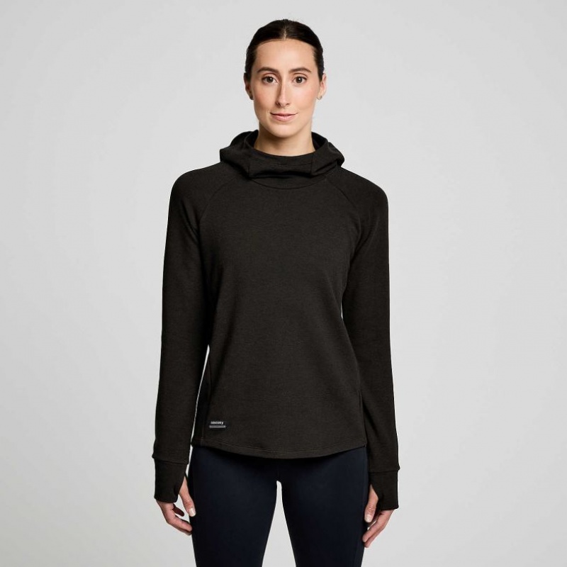 Saucony Triumph Tunic Hoodie Damen Schwarz | SCHWEIZ WCGAJ