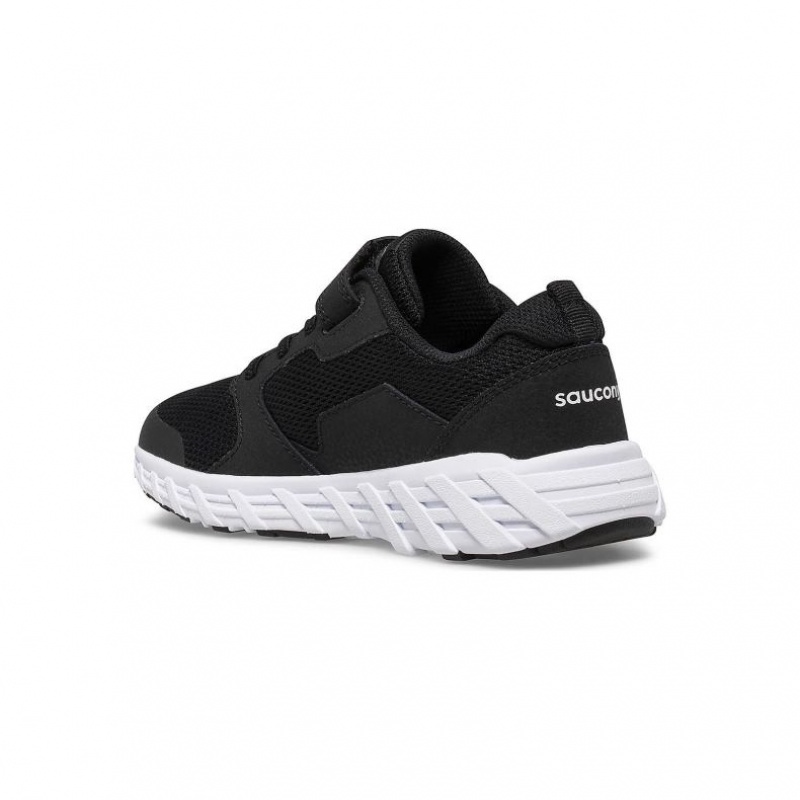 Saucony Wind 2.0 A/C Sneaker Große Kinder Schwarz | SCHWEIZ AMSYP