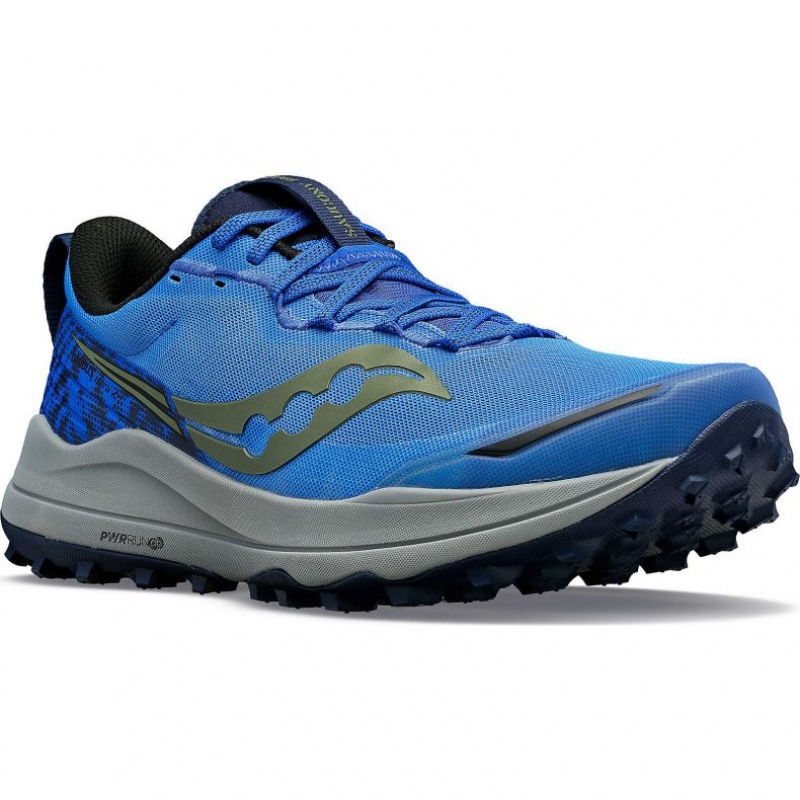 Saucony Xodus Ultra 2 Trailrunning Schuhe Herren Blau | SCHWEIZ EGWRB