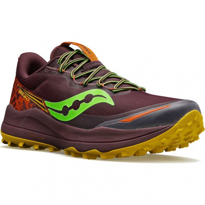 Saucony Xodus Ultra 2 Trailrunning Schuhe Herren Bordeaux | SCHWEIZ JCNUS